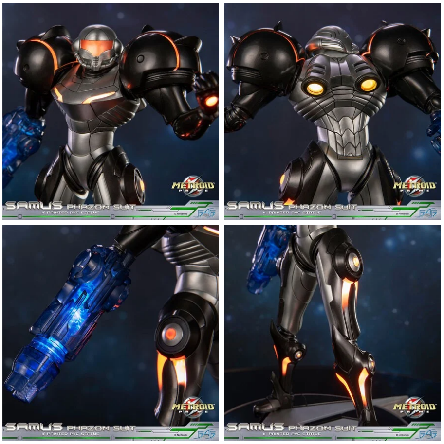 First 4 Figures 推出其獨家 Samus Phazon Suit 人偶