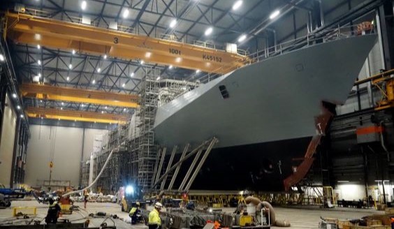 芬蘭完成首艘Pohjanmaa級護衛艦的船體