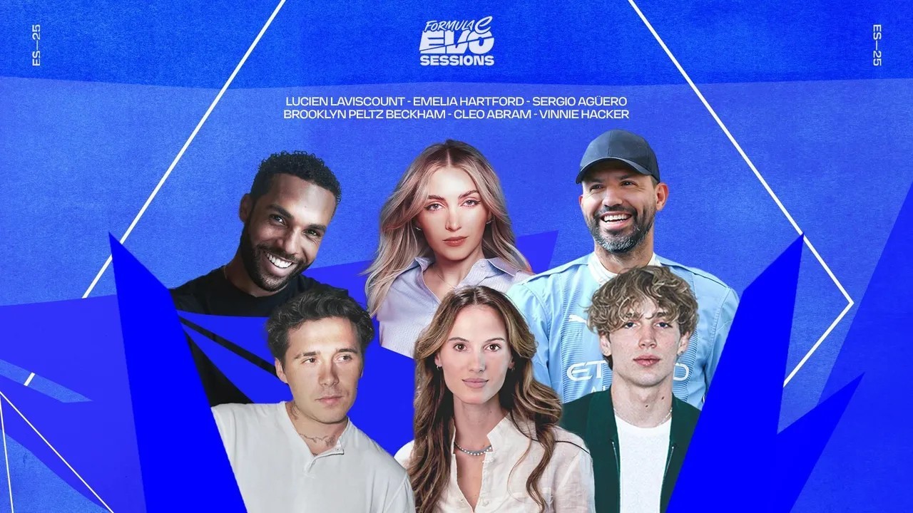 網路名人和影響者將在邁阿密的特別活動中駕駛電動方程式賽車