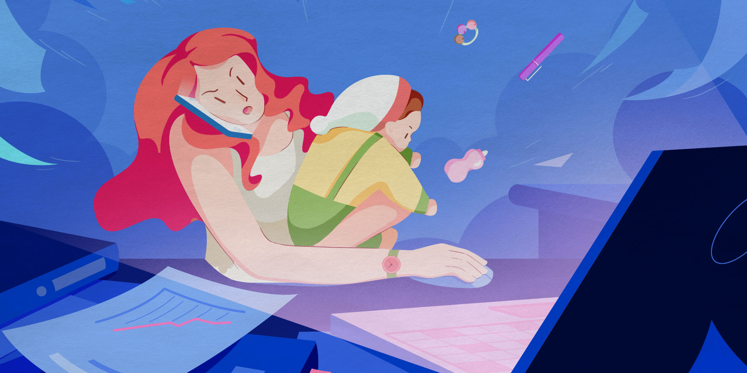 The Exhausting Lives of China’s ‘Mompreneurs’