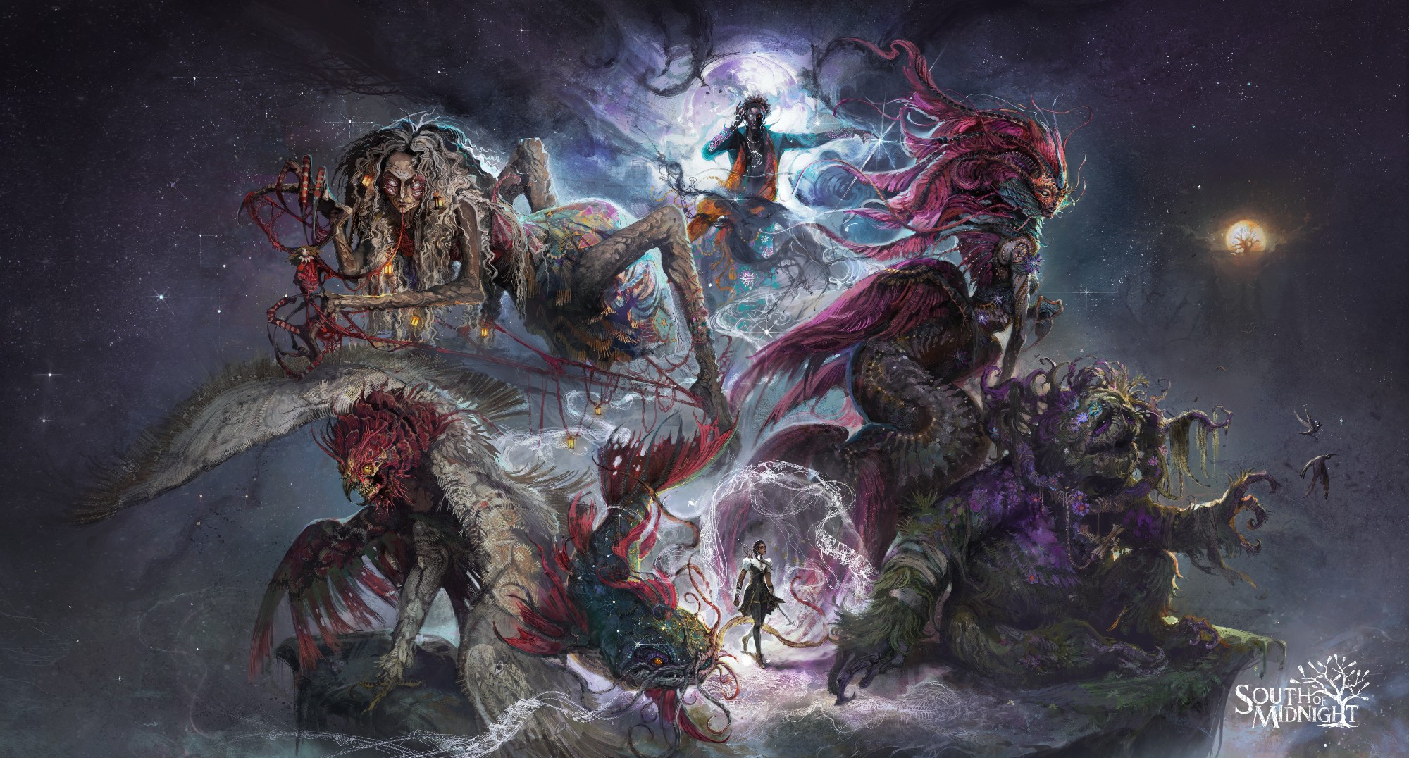 看看 South of Midnight 的驚人藝術