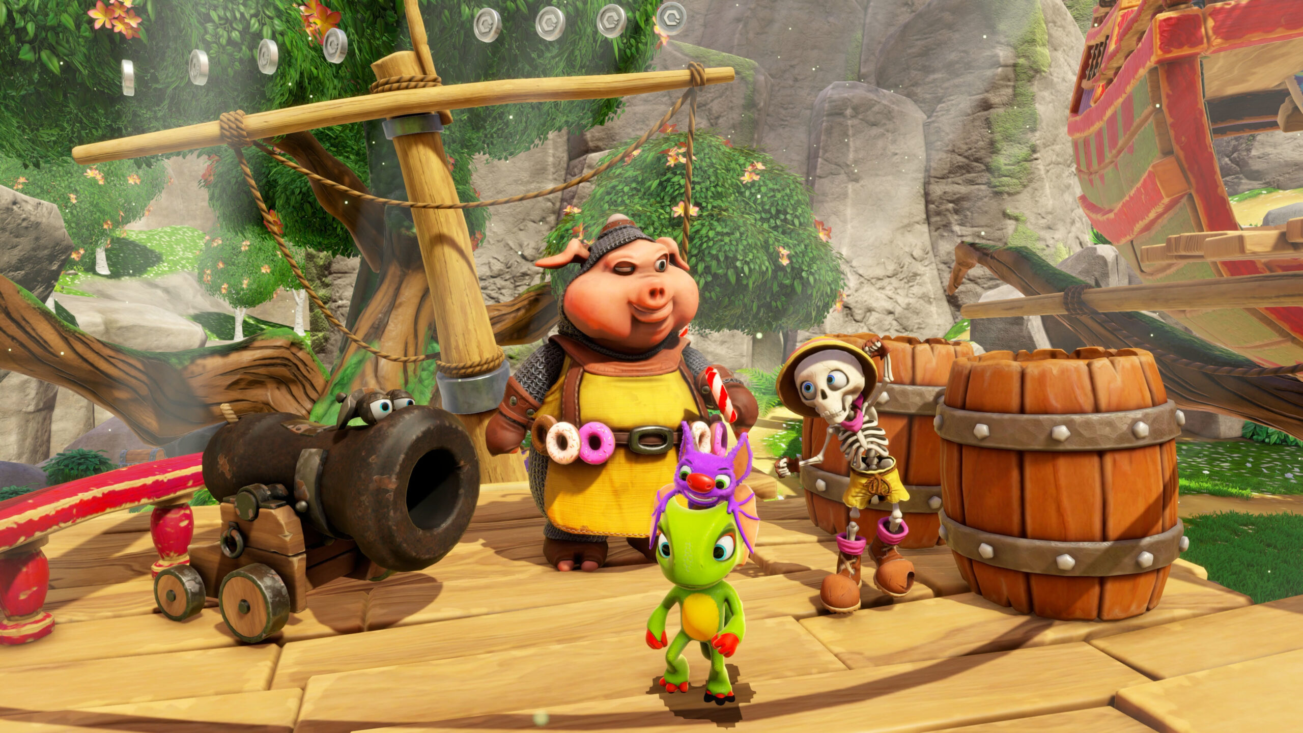 Yooka-Replaylee 新預告片中呈現的遊戲玩法