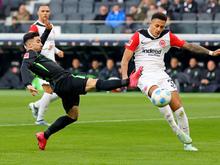 Nur 1:1 gegen Wolfsburg: Müde Frankfurter müssen sich mit Remis begnügen