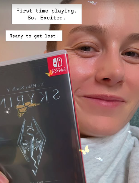 驚奇隊長明星布麗·拉爾森透露她終於開始玩天際了