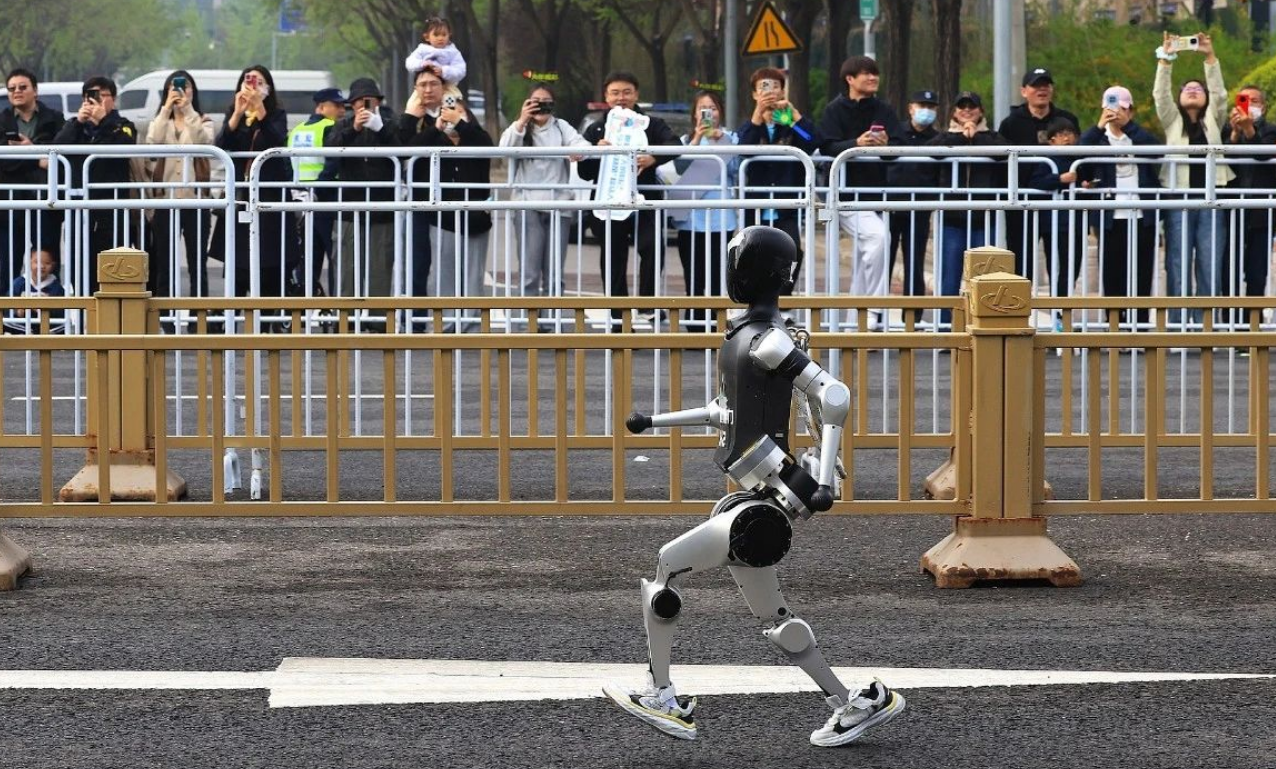 Beijing hosts world’s first half-marathon for humanoid robots, Tiangong Ultra wins in two hours 40 minutes
