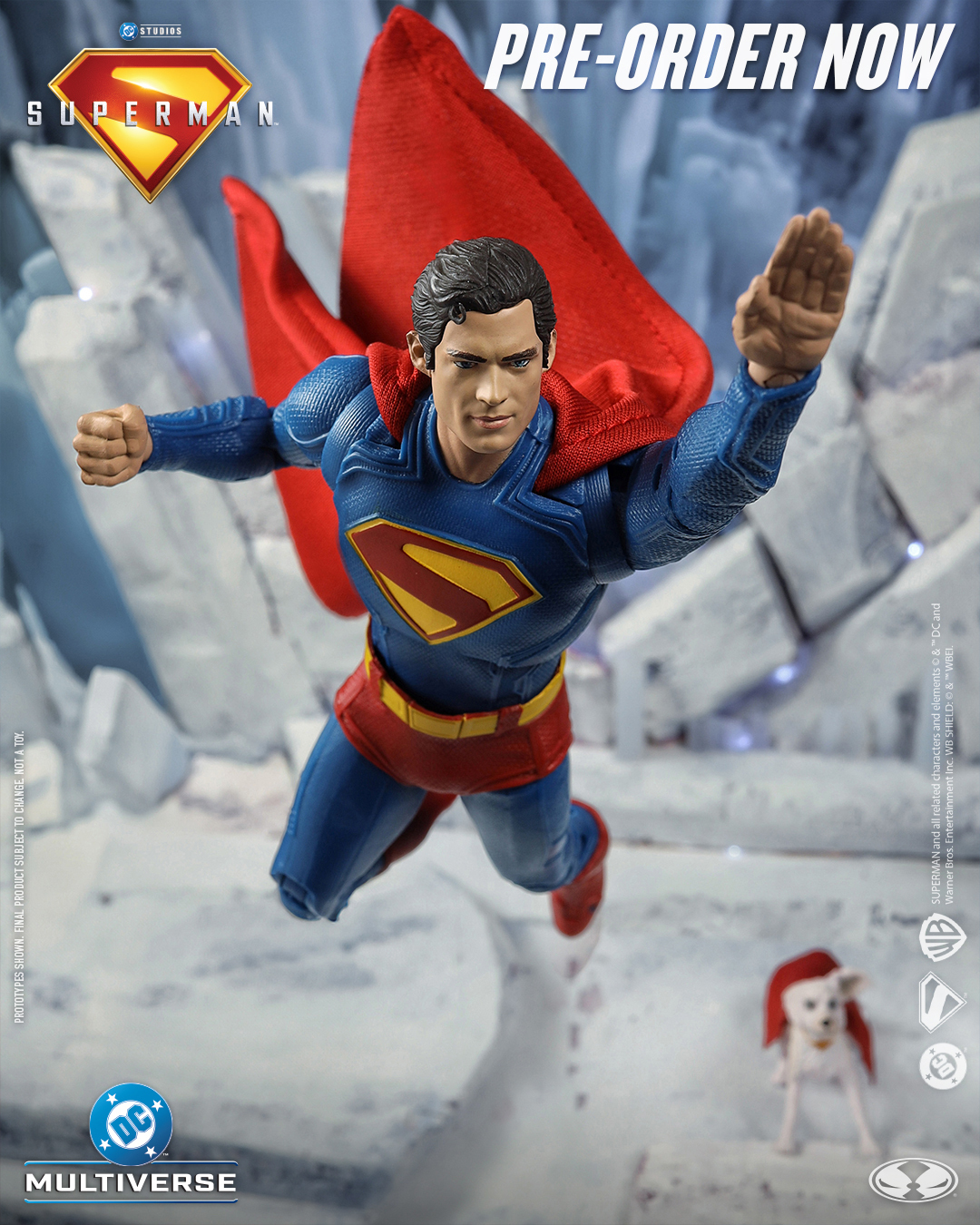 McFarlane Toys 推出官方 Superman 可動人偶