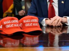 Dritte Amtszeit?: US-Präsident verkauft Kappen mit Aufschrift „Trump 2028“