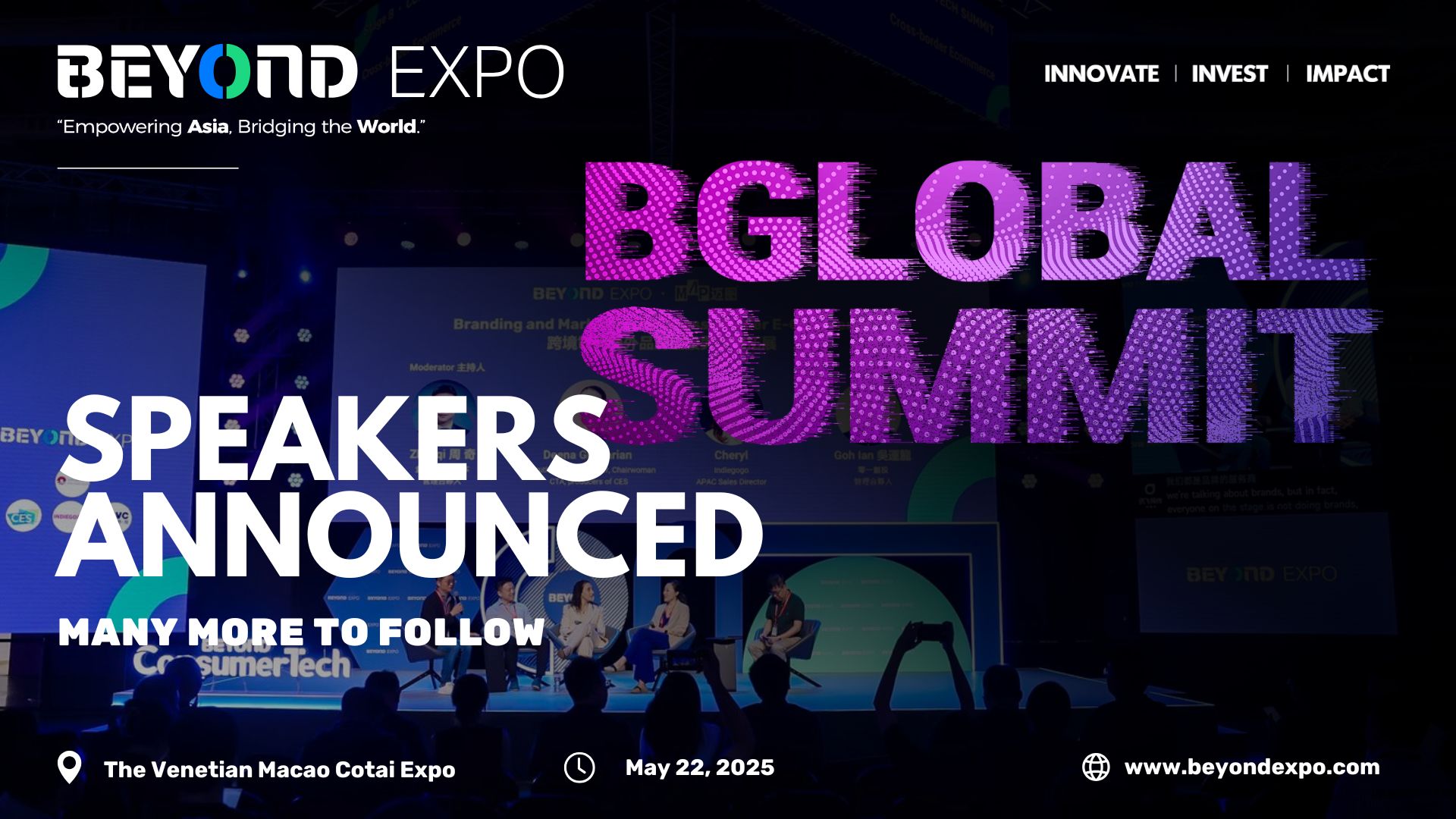 Asia’s Global Launchpad: BEYOND BGlobal Summit Connects Startups with Capital and Corporates [New Speakers and Topics Announced!]