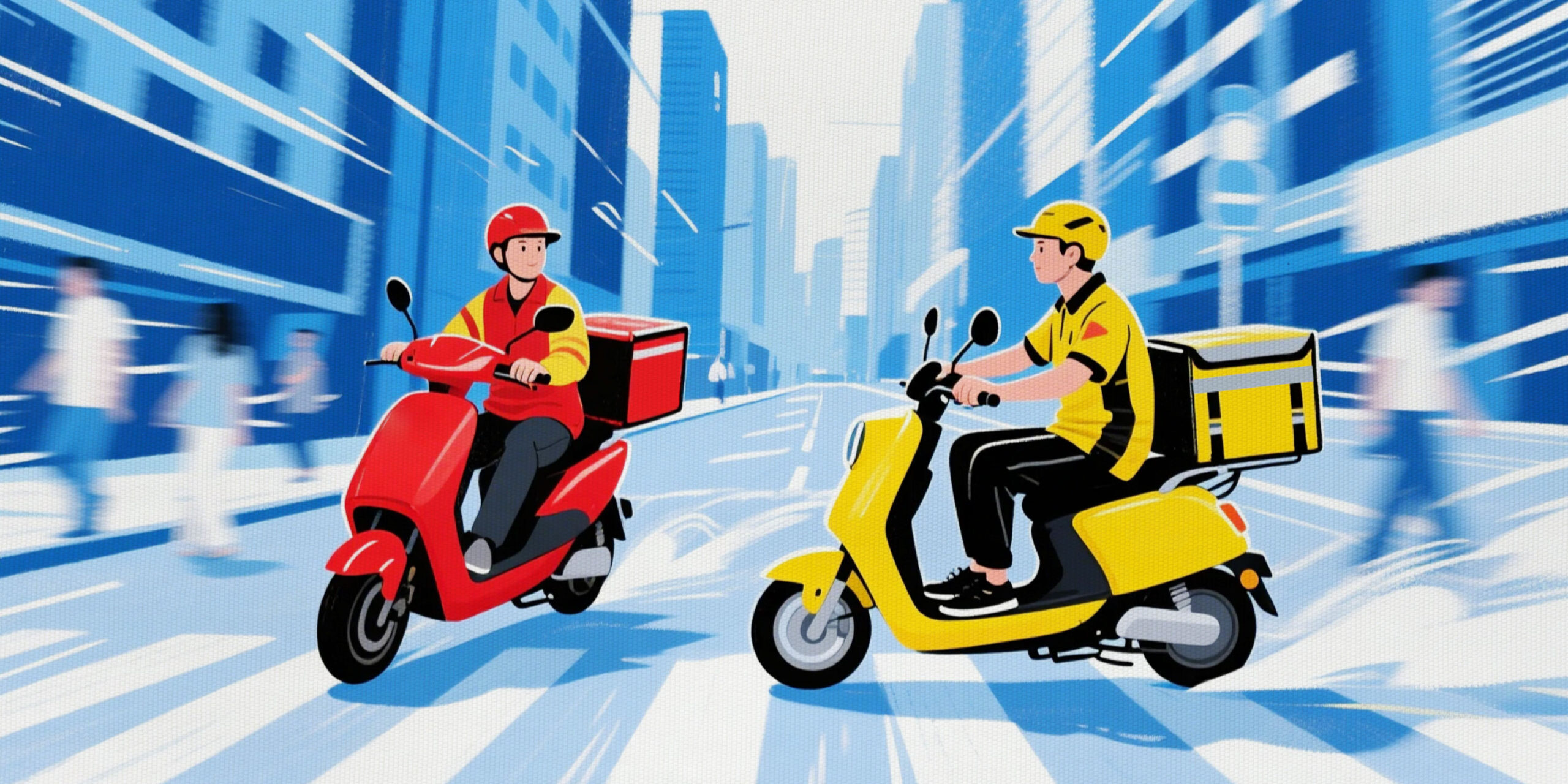 Will Market Shake Up Smooth the Road for Takeout Couriers?