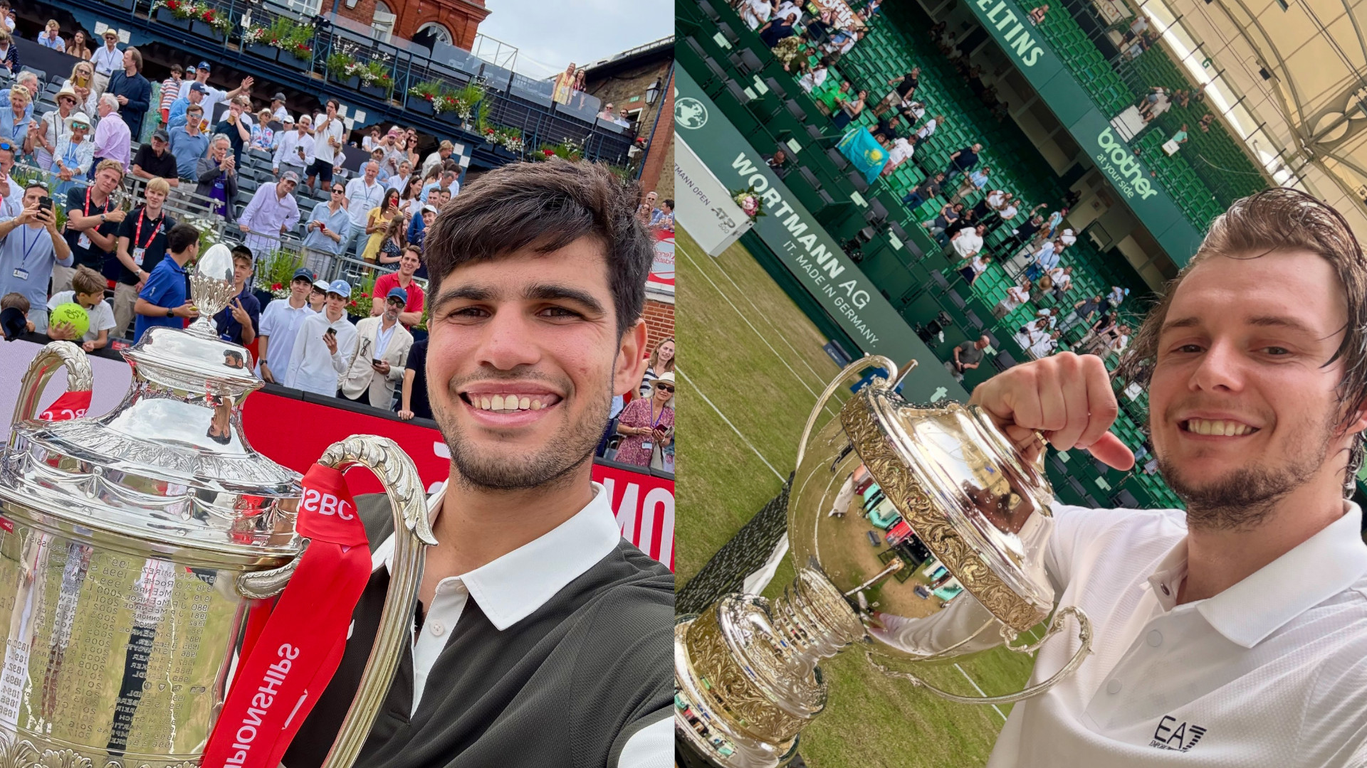 Alcaraz 和 Bublik 在溫布爾登之前在 Queen’s Club 和 Halle 加冕冠軍