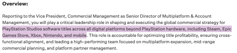 Playstation 暗示將推出重大多平臺