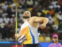 Leichtathletik: Fast 90 Meter: Speerwerfer Weber glänzt in Brüssel
