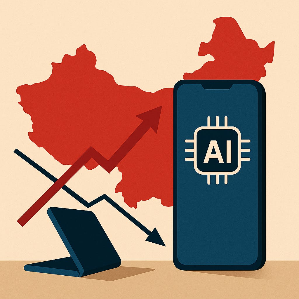 Huawei leads as ai phones surge