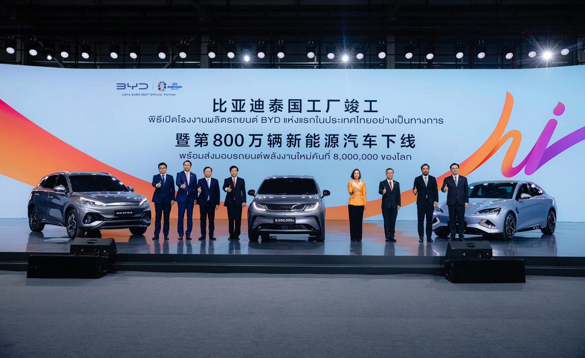 BYD ships Thailand-made EVs to Europe for first time