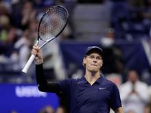 US Open der Tennisprofis: Sinner im Eiltempo