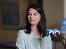 „Ein bisschen Selbstironie gehört dazu“ : Baerbock verteidigt ihr Instagram-Video aus New York