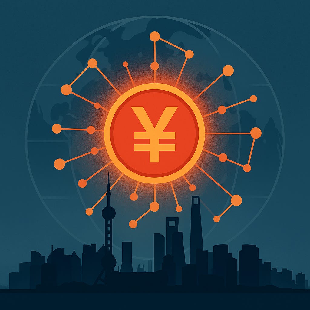 China launches digital RMB hub to rival dollar dominance