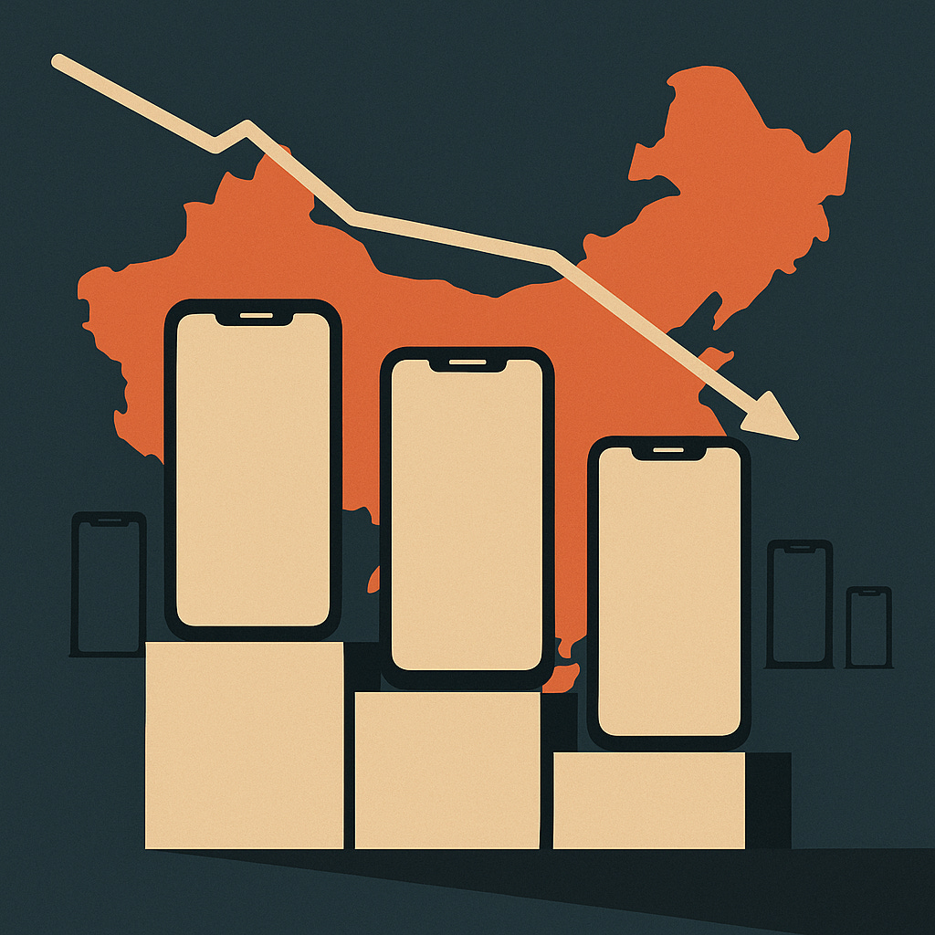 Apple and Huawei tied at 15% as China smartphone market fragments