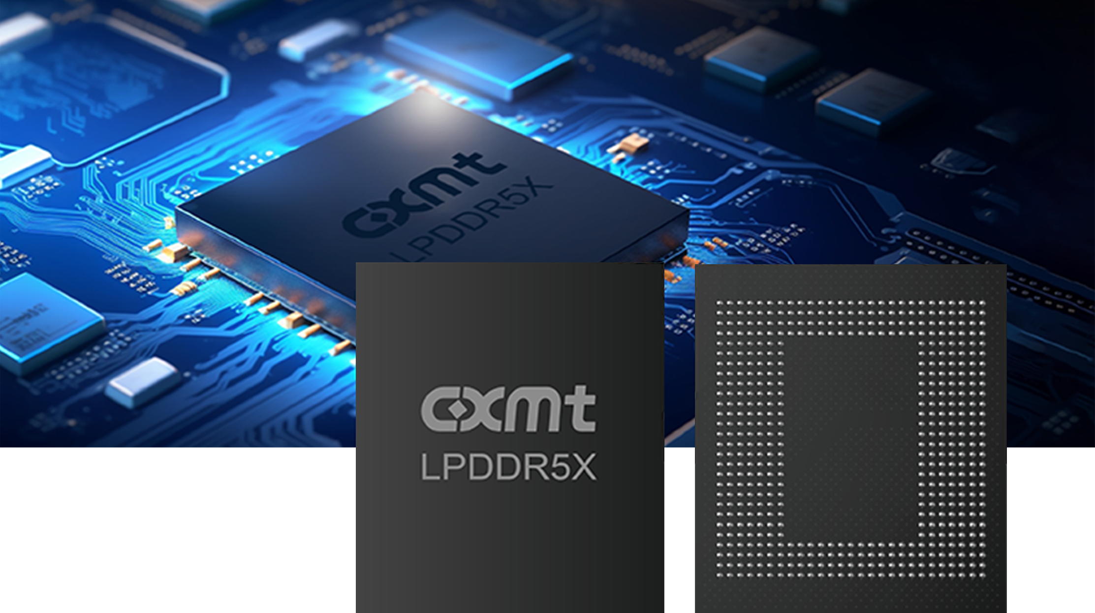 CXMT announces mass production of LPDDR5X memory