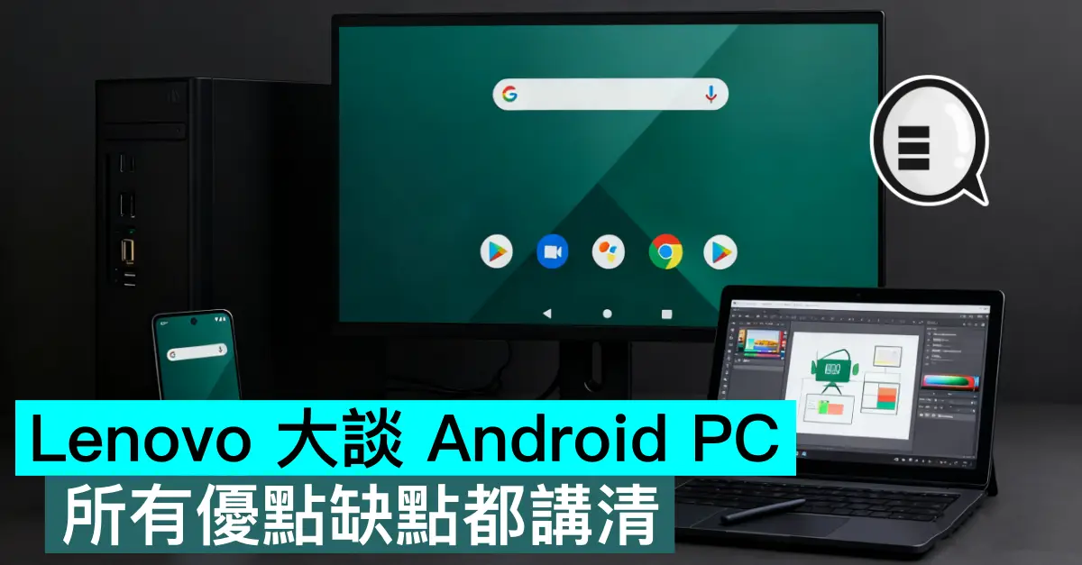 Lenovo 大談 Android PC，所有優點缺點都講清