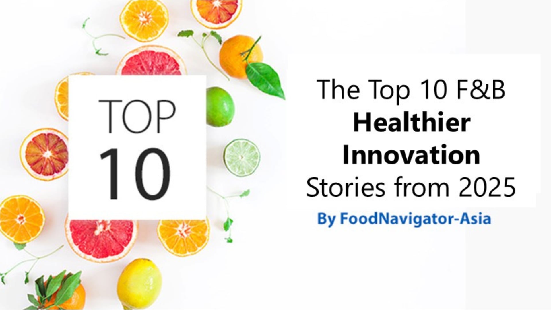 Top 10 Healthier Innovation stories in 2025