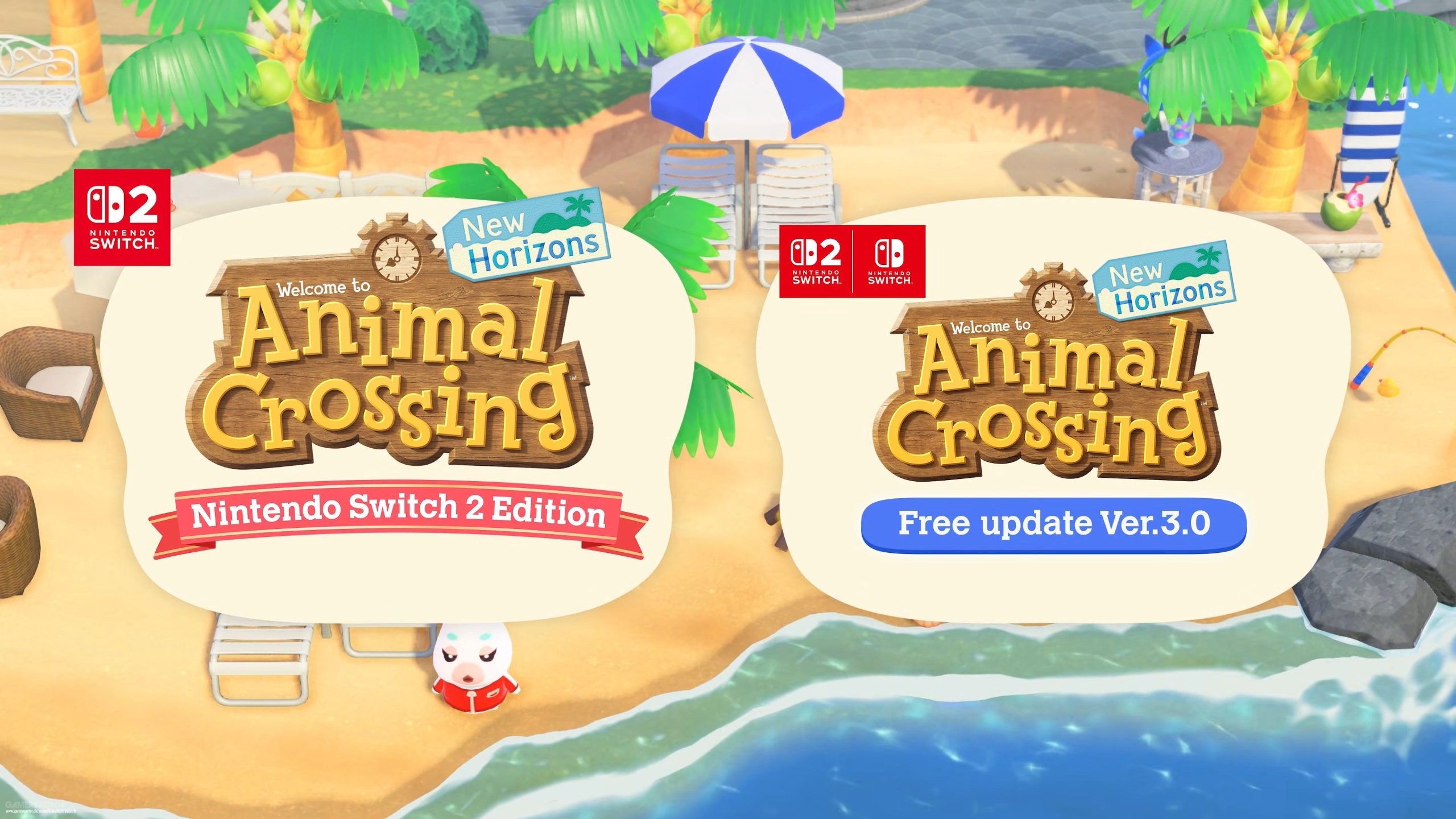Animal Crossing: New Horizons 更新 3.0 現已發布！比預期早了整整一天