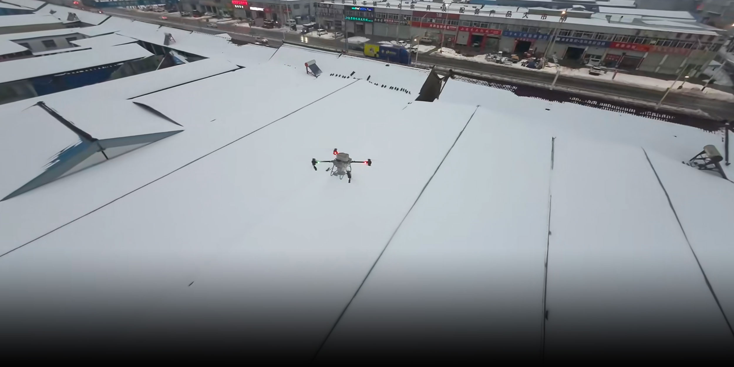 China Turns to Drones as Snowstorms Disrupt Farms and Factories