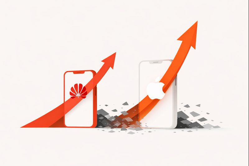 Huawei reclaims China smartphone crown as Apple surges in Q4