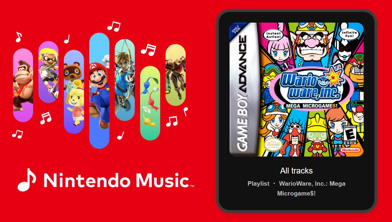 原版瓦里歐製造原聲帶現已在任天堂音樂平台發行