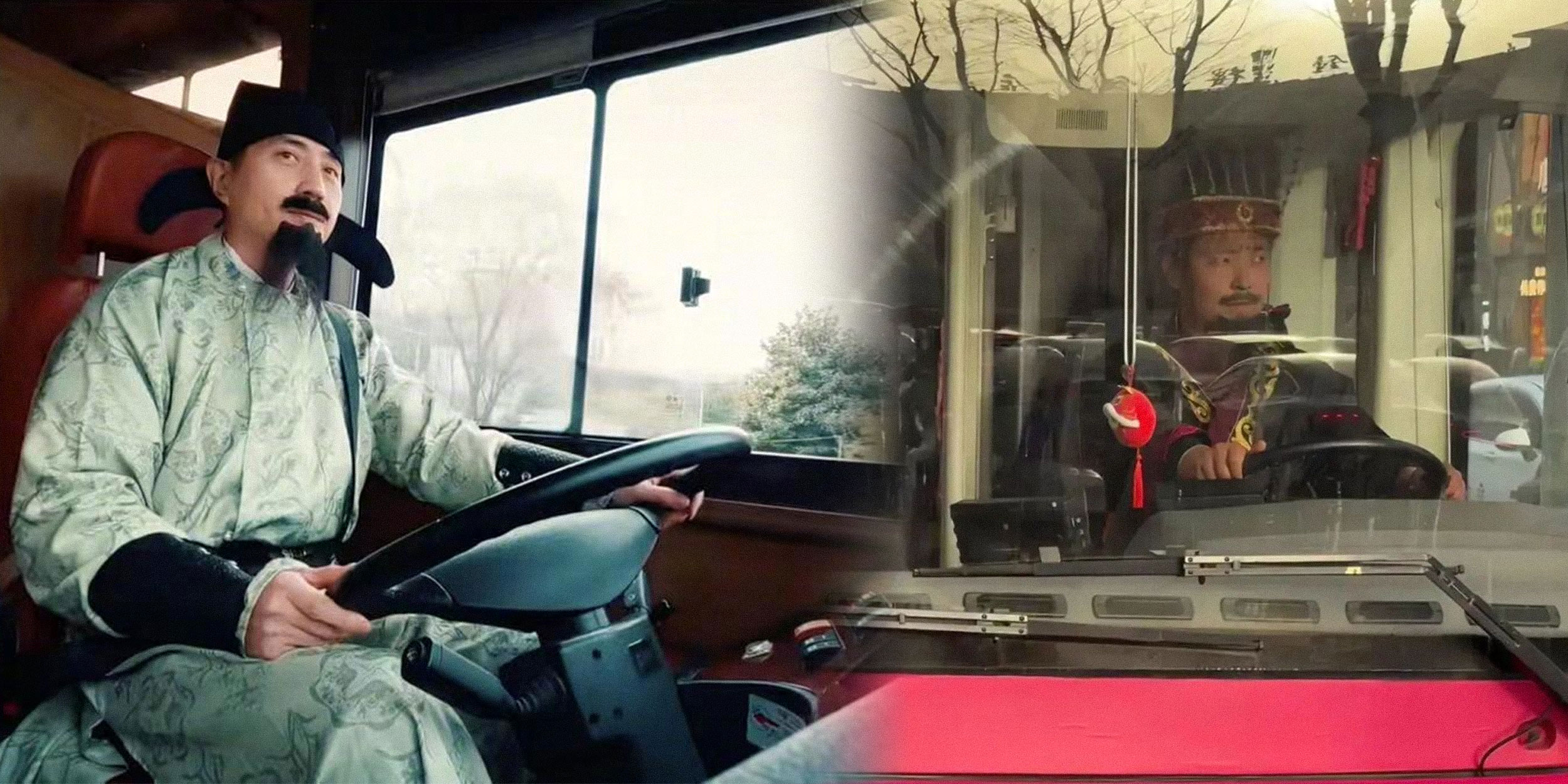 This Spring Festival, China’s Bus Drivers Cosplayed Emperors