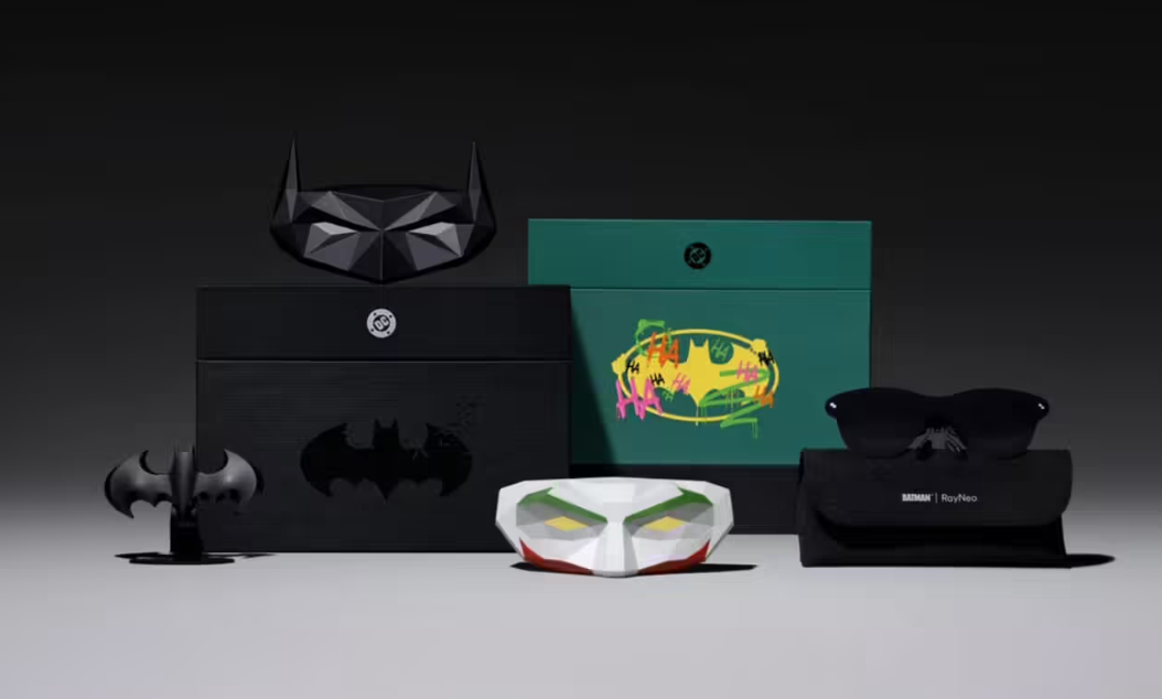 MWC 2026: RayNeo launches Batman Limited Edition Air 4 Pro AR glasses, featuring optional Batman or Joker versions