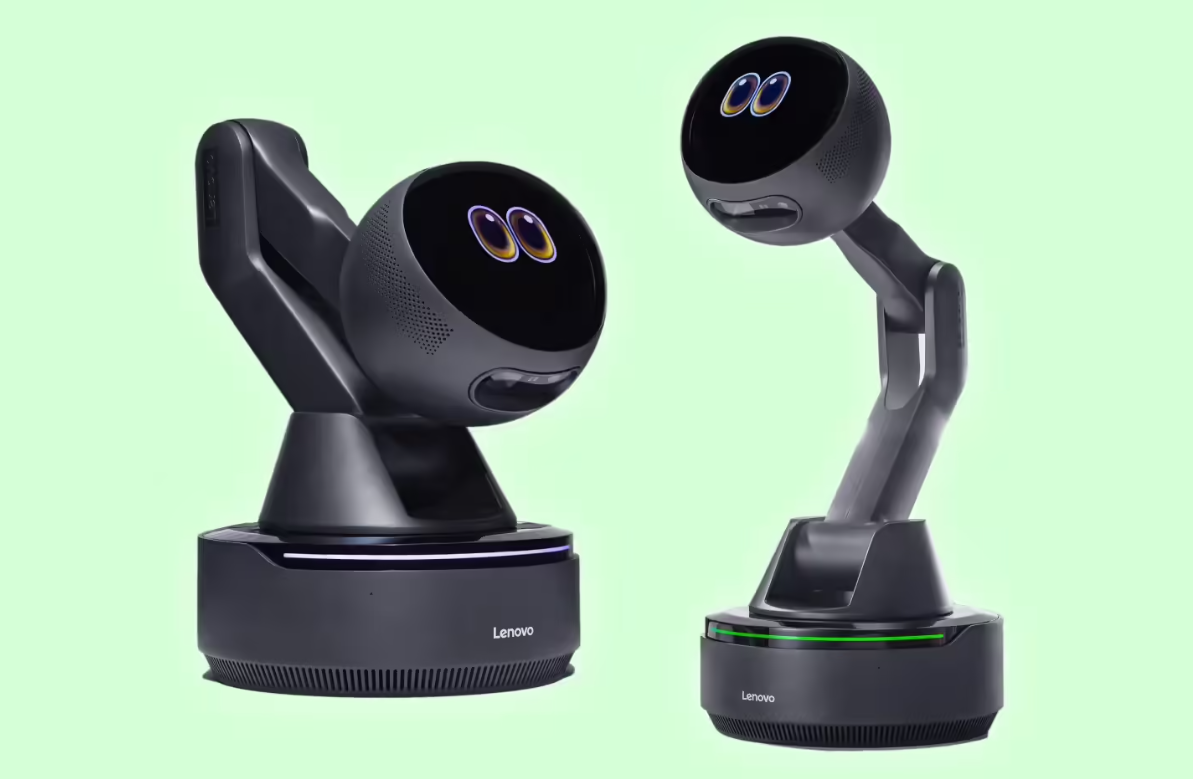 MWC 2026: Lenovo showcases big-eyed AI workmate that projects and turns scanned documents into ppt