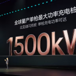 BYD unveils 1,500 kW ultra-fast EV charger, plans 20,000 flash charging stations in China
