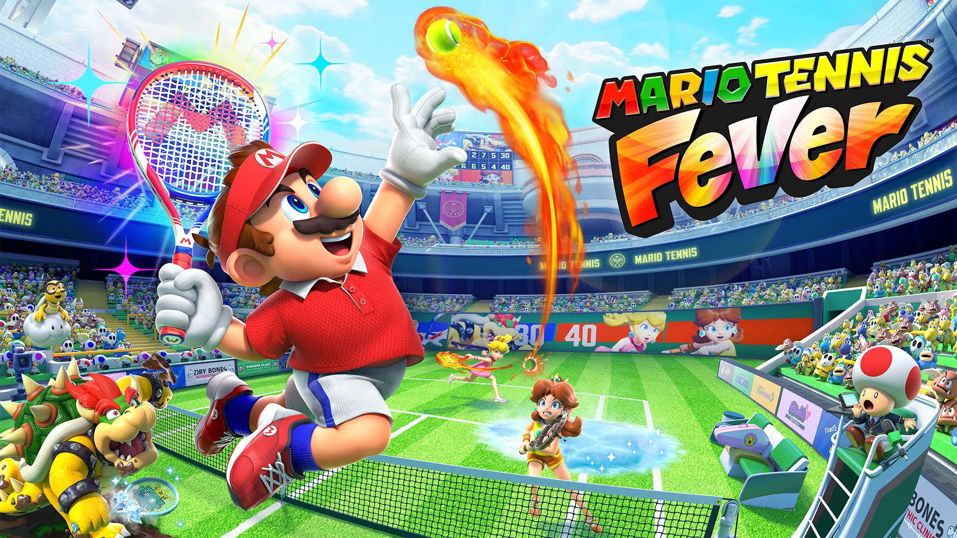 Mario Tennis Fever 獲得重大更新