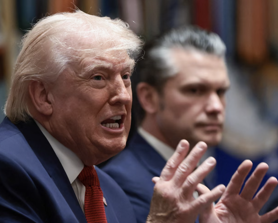 川普在最新的北約批評中稱英國航空母艦為「玩具」