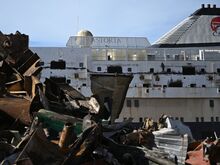 Endstation: Abwrackwerft: „Ein Haufen Schrott“: Ex-DDR-Traumschiff wird zerlegt