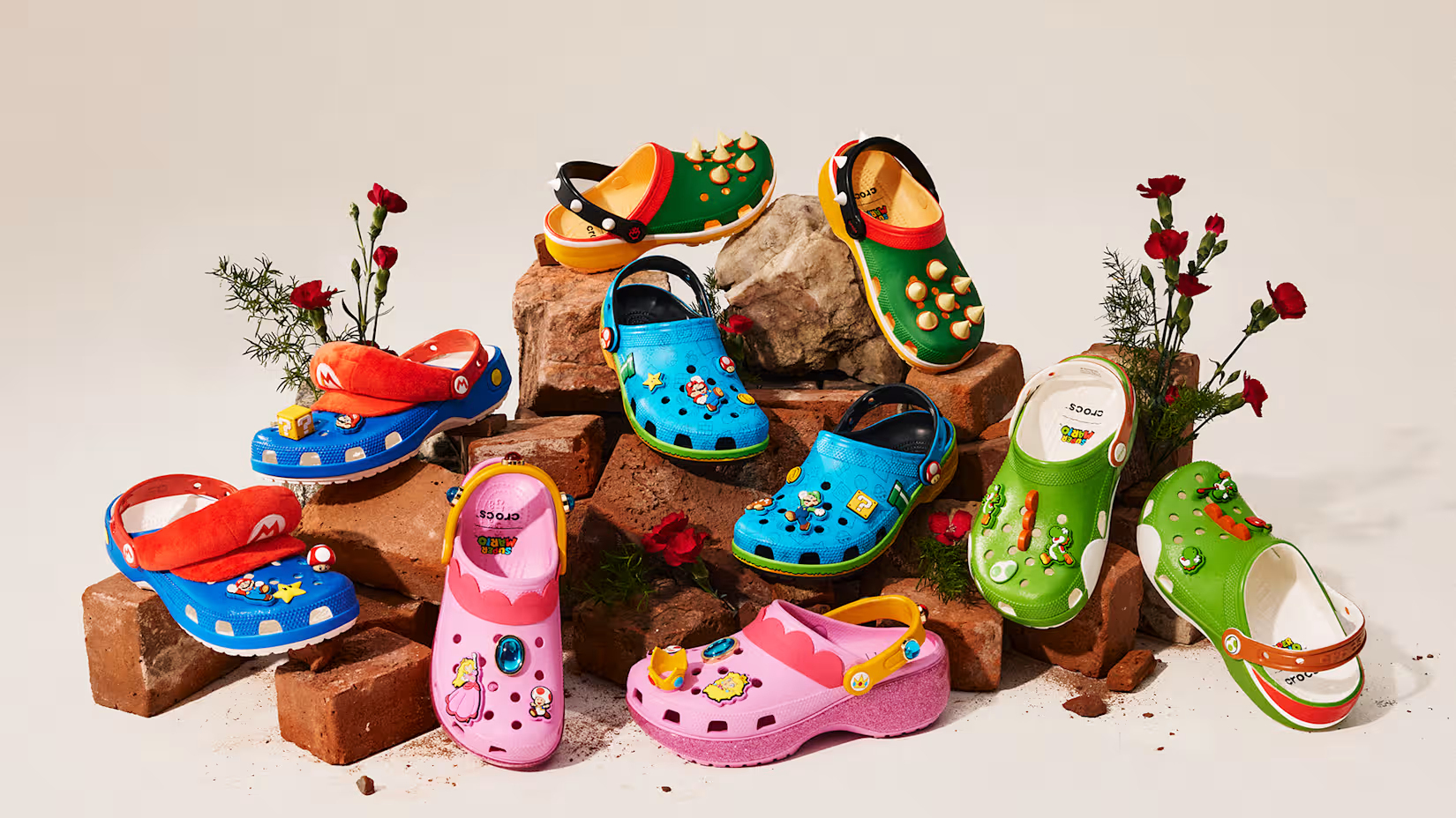任天堂與 Crocs 宣布超級瑪利歐合作