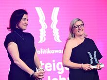 Politikawards: Wirtschaftsministerin Klement ist „Aufsteigerin des Jahres“