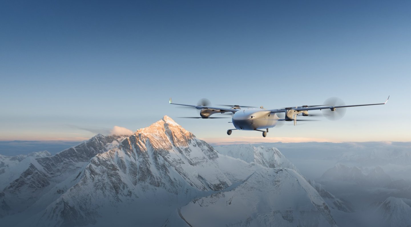 DJI launches first VTOL fixed-wing cargo drone EV50, says it set Everest altitude record