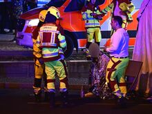 Rettungseinsatz: Polizei: Ein Toter, 16 Verletzte