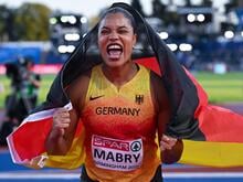 Nur zwei Niederländerinnen stärker: Kugelstoßerin Mabry holt erste deutsche Medaille bei Leichtathletik-EM