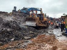 Erdrutsch: 30 Tote nach Erdrutsch an Müllkippe in Guinea