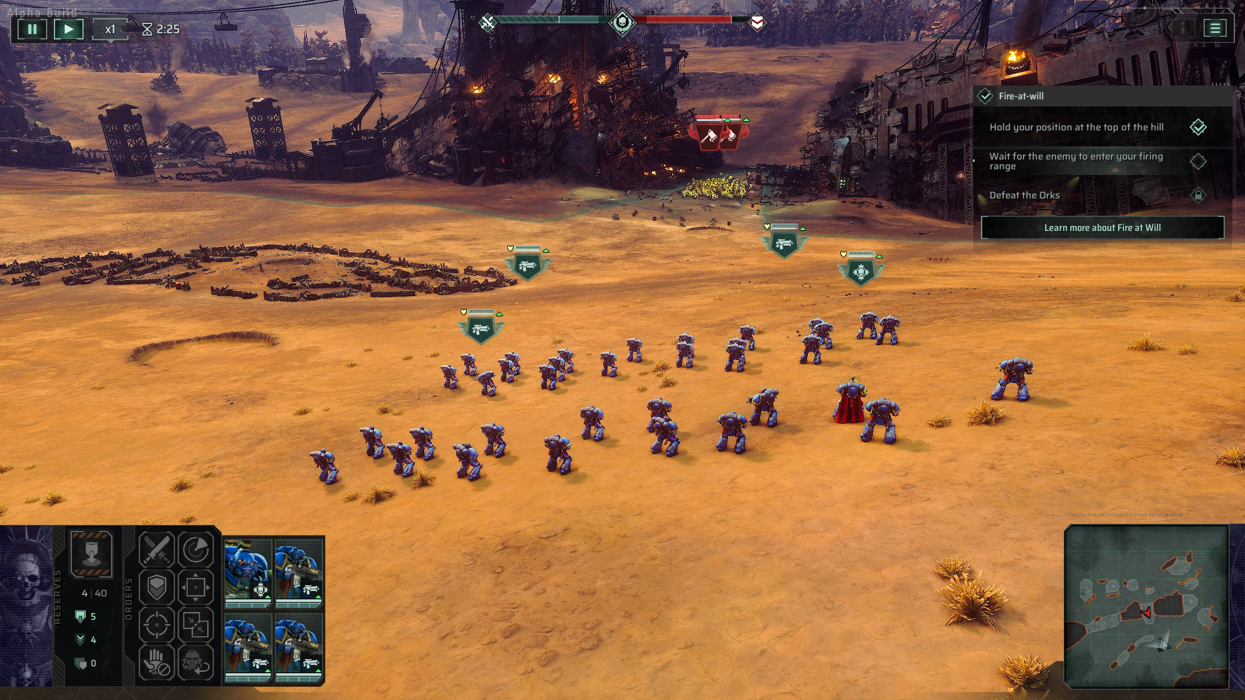 Total War: Warhammer 40,000 仍然允許用俗氣的戰術，只要它們有趣